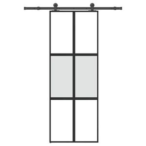 vidaXL Stumdomos durys su įrangos rinkiniu, 76x205cm
