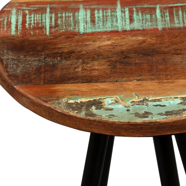 vidaXL Baro kėdės, 2 vnt., perdirbtos medienos masyvas