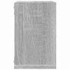 vidaXL Sieninės lentynos 2 pcs Pilkas Sonoma 26 x 15 x 26 cm
