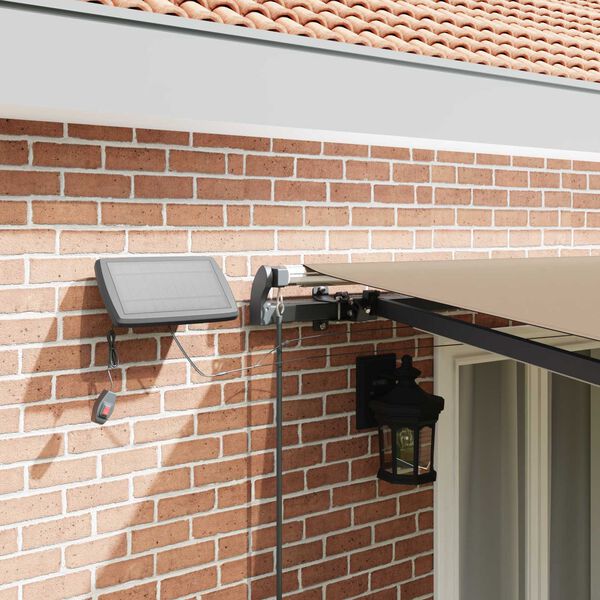 vidaXL I&scaron;traukiama markizė Smėlio 500 &times;300 cm audinys