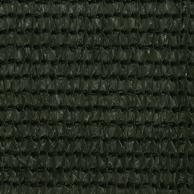 vidaXL Balkono pertvara, tamsiai žalios spalvos, 120x300cm, HDPE