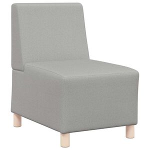 vidaXL Modulinis sofa vienetas be rankų Debesų pilka 55 x 74 x 82 cm