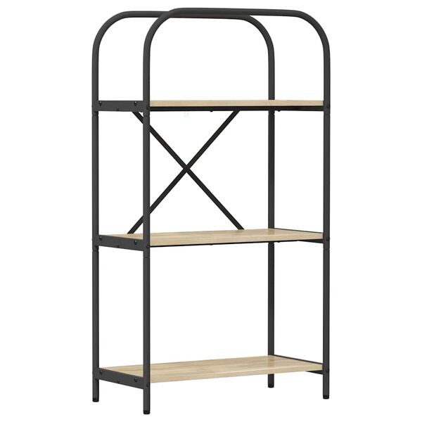 vidaXL Knygų lentyna Sonoma ąžuolas 60 x 30 x 109 cm Apdirbta mediena