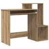 vidaXL Stalas Amatininkų ąžuolas Apdirbta mediena 106 x 41 x 88.5 cm