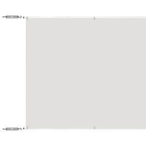 vidaXL Vertikali markizė, baltos spalvos, 60x800cm, oksfordo audinys