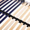 vidaXL Lamelinis lovos pagrindas Ruda 140 x 190 cm Kietas bukas medis