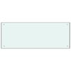 vidaXL Virtuvės sienelė, baltos spalvos, 100x40cm, grūdintas stiklas