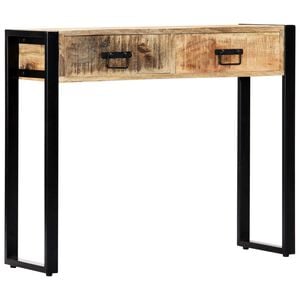 vidaXL Konsolinis staliukas, 90x30x75 cm, mango medienos masyvas