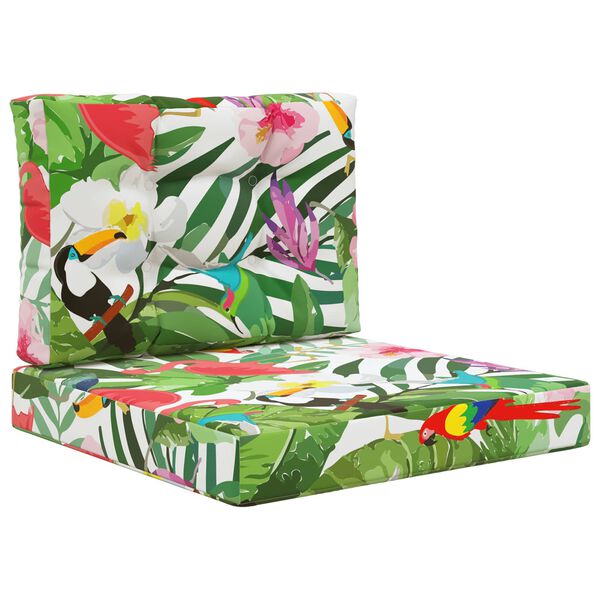 vidaXL Lauko sofa pagalvėlė 2 pcs spalvingas Poliesteris