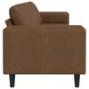 vidaXL Svetainės sofa Ruda 250 x 77 x 76 cm