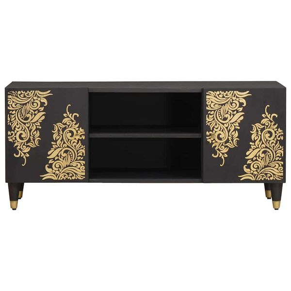 vidaXL Televizoriaus spintelė su lentyna Juoda 105 x 33 x 46 cm