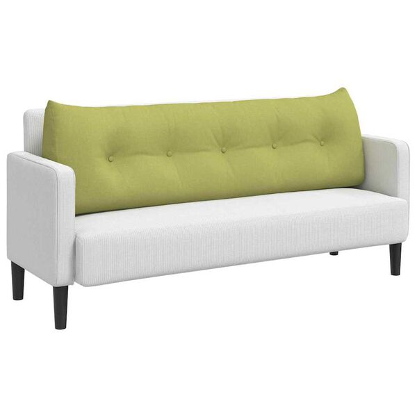 vidaXL Apsaugos Pagalvė &Scaron;viesiai žalia 160 x 24 x 50 cm audinys