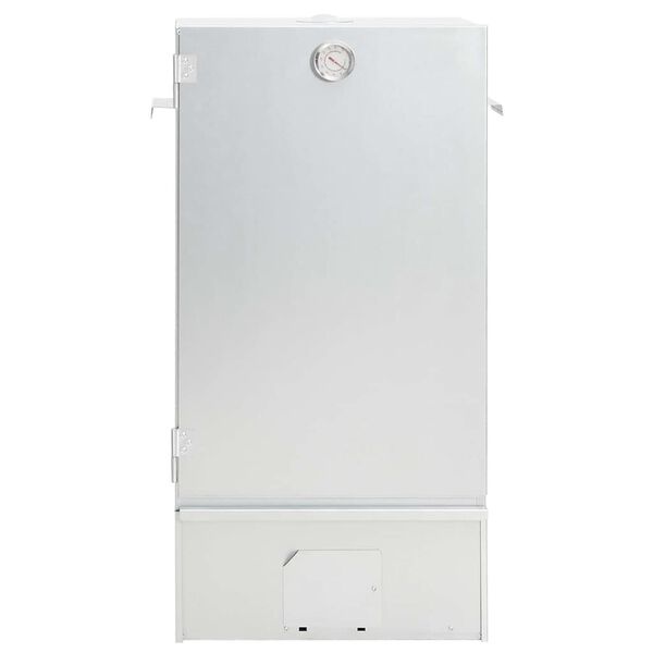 vidaXL Krosnis-rūkykla su medienos drožlėmis, 44,5x29x83cm, plienas