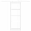 vidaXL Slankios durys ORKDAL Balta 78 x 202 cm