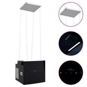 vidaXL Pakabinamas gartraukis, grūdintas stiklas, lietimui jautrus LCD