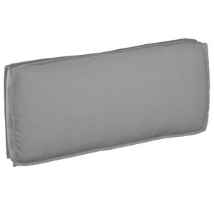 vidaXL Pagalvėlė Oksfordo audinys Pilka 120 x 50 x 12 cm