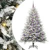 vidaXL Žalia 180 cm PVC ir PE
