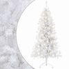 vidaXL Dirbtinė Sulankstoma Kalėdų Eglutė 210 cm 300 LED &Scaron;ilta balta
