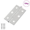 vidaXL Vyrius Paprastas 899 vnt. Sidabrinė 58 x 35 x 1 mm Plienas