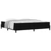 vidaXL Kiemas lova Juoda 200 x 200 cm audinys