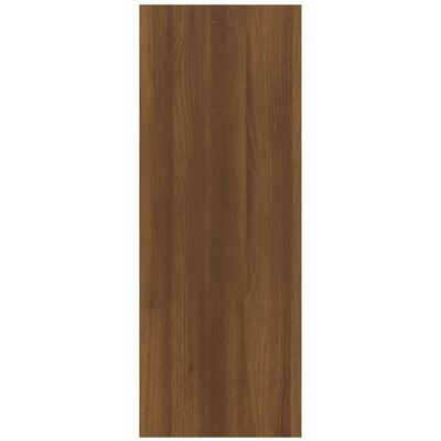 vidaXL Konsolinis staliukas, rudas ąžuolo, 78x30x80cm, mediena