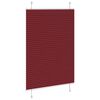 vidaXL Plisuota žaliuze Bordo raudona 90x150 cm Audinio plotis 89,4 cm