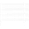 vidaXL Euro tvoros su stulpu 10 x 1,5 m Galvanizuotas plienas