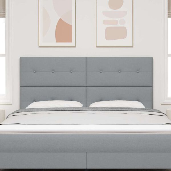 vidaXL Auk&scaron;čio reguliuojamas atlo&scaron;as &Scaron;viesiai pilka 180 cm audinys