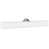 vidaXL Voljeras vi&scaron;čiukams, 9x1x1,5m, galvanizuotas plienas