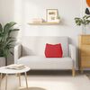 vidaXL Apsaugos Pagalvė Raudona 45 x 20 x 35 cm audinys