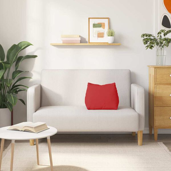vidaXL Apsaugos Pagalvė Raudona 45 x 20 x 35 cm audinys