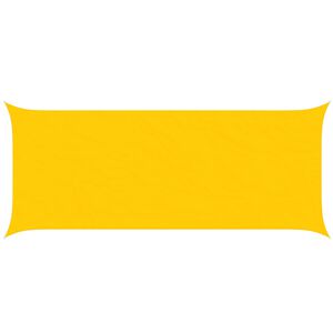vidaXL Saulės burė Geltona 6 x 2,5 m 100% poliesteris Oksfordas