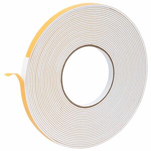 vidaXL Savigautinė putų juosta 10 vnt. Balta 10mm x 10m CR putplastis