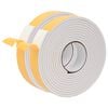 vidaXL Savigautinė putų juosta 2 vnt. Balta 30mm x 5m CR putplastis