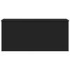 vidaXL Daiktadėžė, juodos spalvos, 100x42x46cm, apdirbta mediena