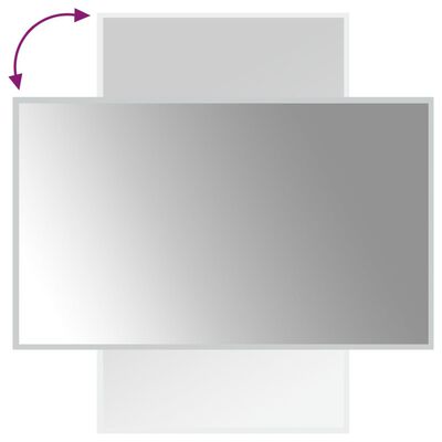 vidaXL Vonios kambario LED veidrodis, 60x100cm