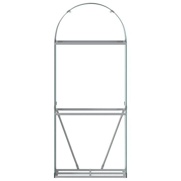 vidaXL Malkų stovas, žalias, 80x45x190cm, galvanizuotas plienas