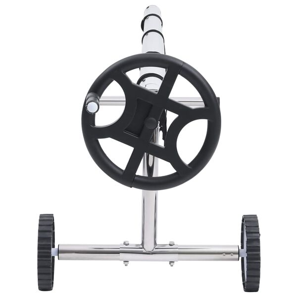 vidaXL Baseino uždangalo susukimo volas su plieniniu pagrindu