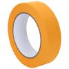 vidaXL Dažytojo maskavimo juostos 50 vnt. Geltona 30mm x 50m Popierius