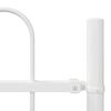vidaXL Sodo tvora 5 pcs Balta 8,5 x 0,6 m Miltelinis plienas
