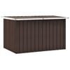 vidaXL Laikymo dėžės Galvanizuotas plienas 149 x 99 x 93 cm Ruda