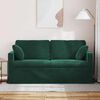 vidaXL Sofa Tamsiai žalia Bendri matmenys: 158 x 78 cm (P X G x A)