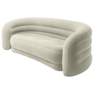 INTEX I&scaron;kupas sofa INTEX Pilka 229 x 109 x 81 cm PVC ir &scaron;ilkas