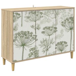 vidaXL Kabalas GOTHA Sonoma ąžuolo 102 x 33 x 75 cm Apdirbta mediena