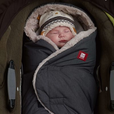 RED CASTLE Vokelis Babynomade Tendresse, pilkas, 0–6 mėnesių amžiaus