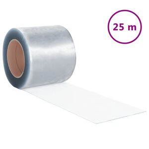 vidaXL Juostų užuolaidai ritinys, PVC, 1,6x200mm, 25m