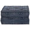 vidaXL Modulinė sofa Indigo spausdinimas 70 x 70 x 36 cm audinys