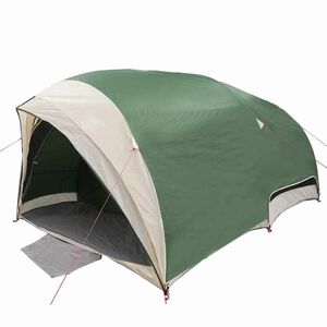 vidaXL Tunelinė palapinė su stogu Žalia 410 x 285 x 198 cm tafta