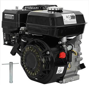 Benzininis variklis, juodas, 6,5 HP, 4,8 kW