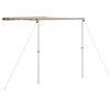 vidaXL Markizė nameliui ant ratų, smėlio spalvos, 2,4x2,5x2,15m